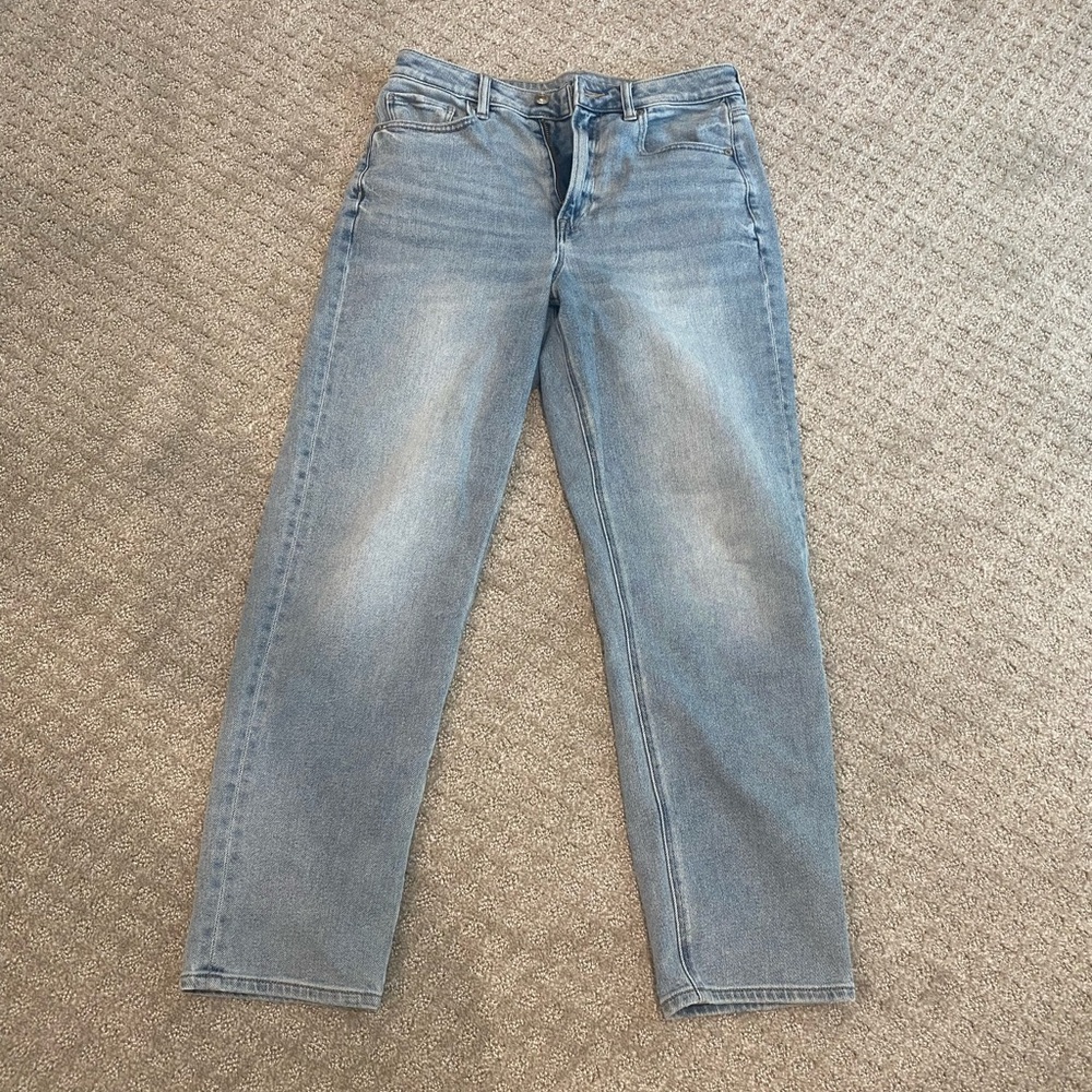 Straight leg jeans